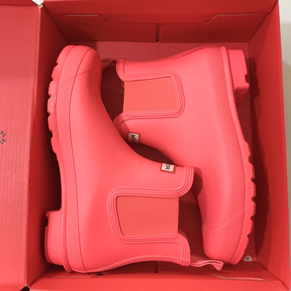 HUNTER Waterproof Chelsea Rain Boot Size 11 - Picture 3 of 7